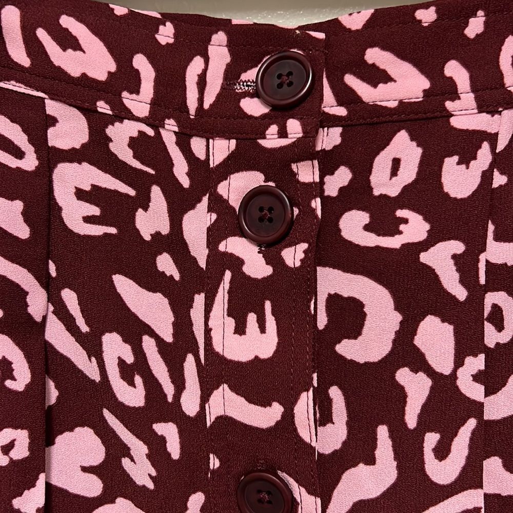 ModCloth Leopard Print Skirt - Picture 3 of 6